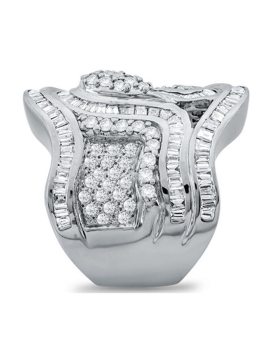 Women's White Gold Ring 18K Women's White Gold Ring 18K