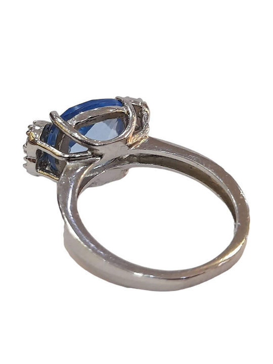 One Jewellery Дамски Пръстен с Камъни от Сребърен