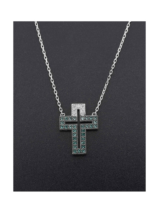 Cross from Silver with Chain