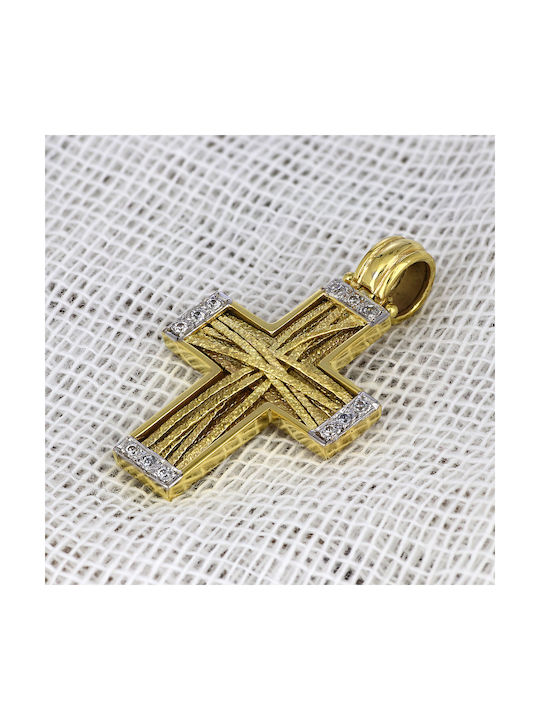 Femeiesc Aur Cruce 14K