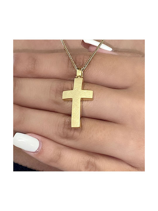 Men's Gold Cross 14K