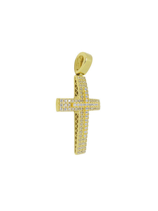 Femeiesc Aur Cruce 14K