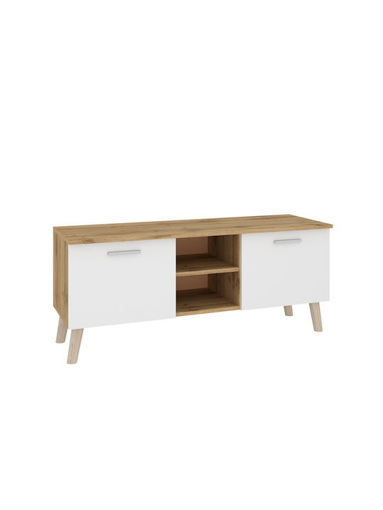 Έπιπλο Τηλεόρασης Μπεζ Μ120xΠ40xΥ47cm