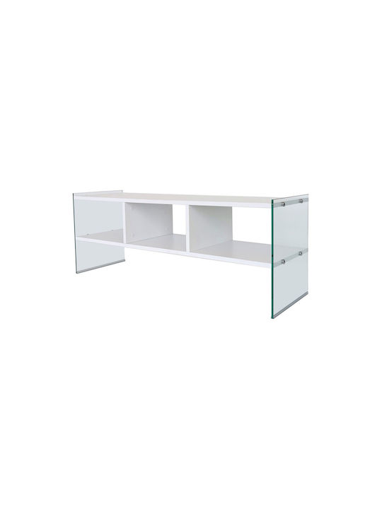 Έπιπλο Τηλεόρασης Διάφανο Μ120xΠ45xΥ45cm