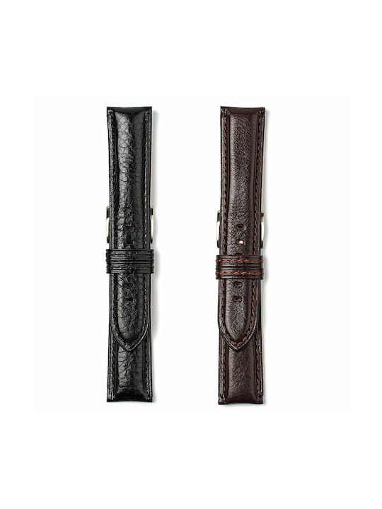 Leather Strap Black 20mm