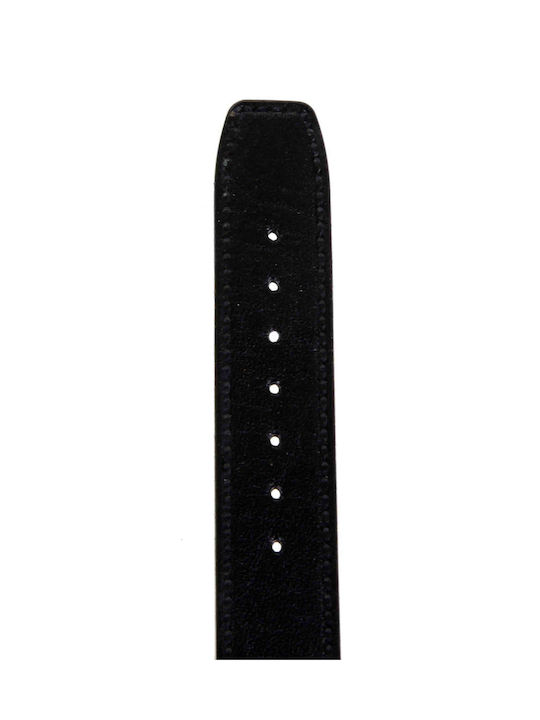 Leather Strap Black 20mm