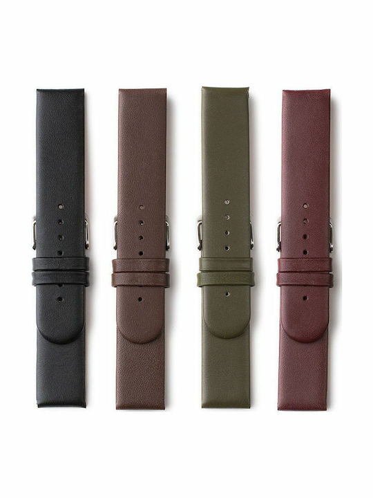 KOSTELO Leather Strap Khaki 18mm KOSTELO Leather Strap Khaki 18mm