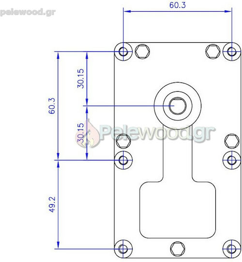 Mellor Electrics Μοτέρ για Σόμπα Pellet