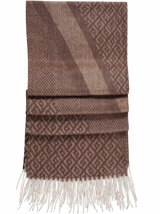 Women's Wool Scarf Brown