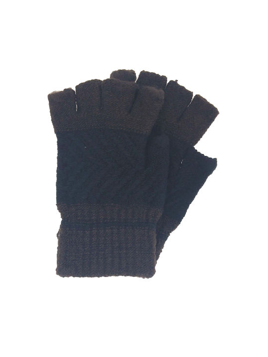 Men's Knitted Gloves Blue