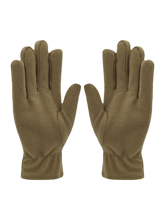 Khaki Fleece Ръкавици