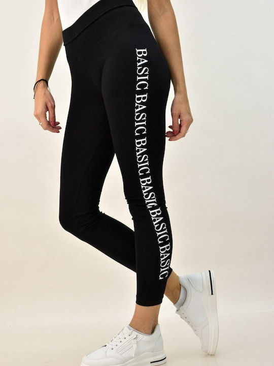 Basic Women's Long Legging Black