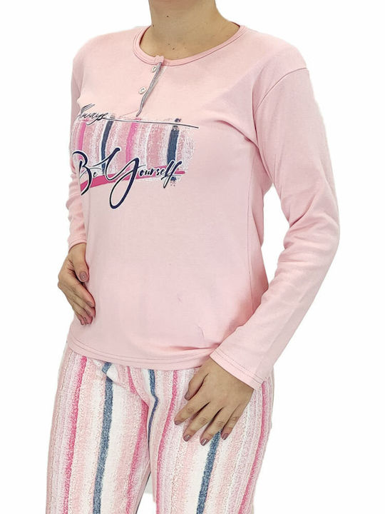 Goodnight Winter Damen Pyjama-Set Rose