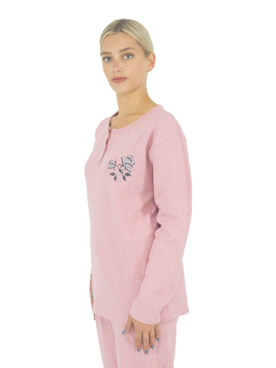 Goodnight Winter Women's Robe Rose