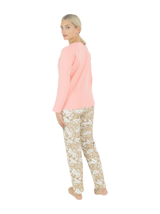 Goodnight Winter Women's Robe Pink