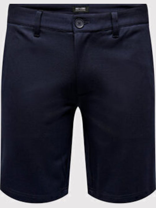 Ανδρική Βερμούδα Chino Navy Μπλε