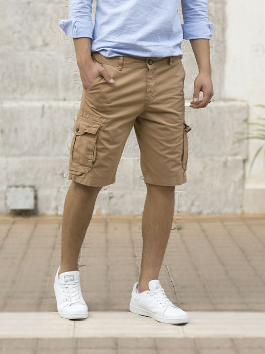 Huxley & Grace Herrenshorts Cargo Beige