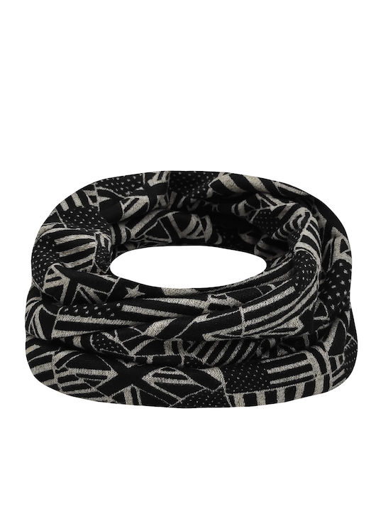 Beanie Unisex Σκούφος Πλεκτός σε Μαύρο χρώμα
