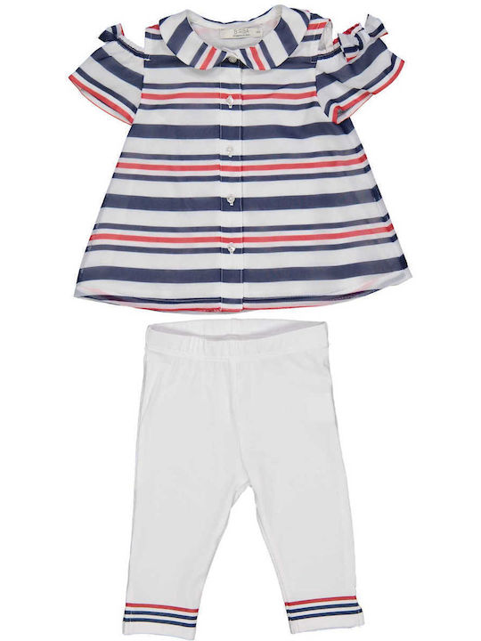 Birba Trybeyond Kids Set with Leggings Summer 2pcs NAVY 999.29029.00.97Z