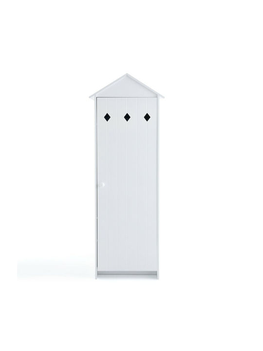 Ușă simplă Dulap de Haine Noa Lacquered MDF 36x50x172cm