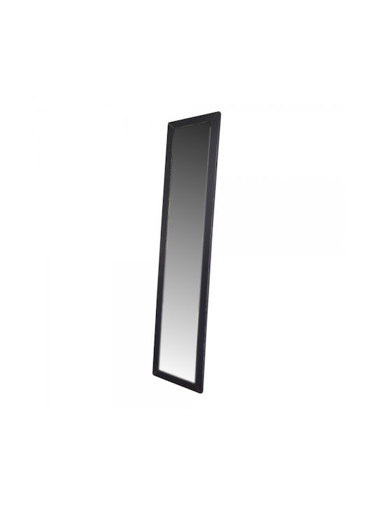 Korres Craft Hammer Medi Wall Mirror with Black Wooden Frame 72x54cm 1pcs