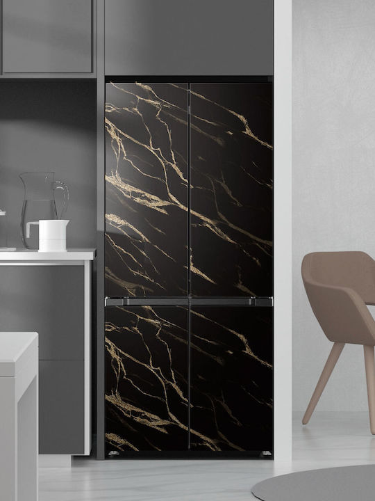 Self-adhesive Wall Mural Black 60x300cm