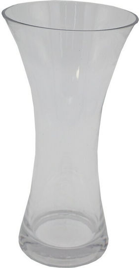 Vase Glas Transparent F15.5xH30cm