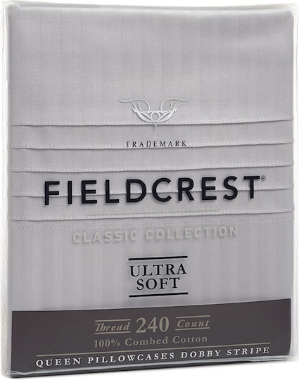 Fieldcrest Ultra Soft Kissenbezug-Set Gray 52x78cm.