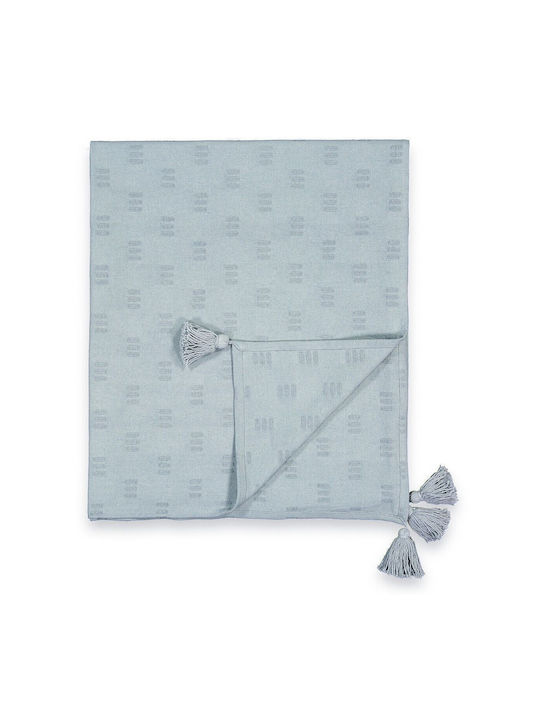 La Redoute Interieurs Cuvertură Pentru Canapea 2 Locuri Jacquard 180x230cm Monocromă