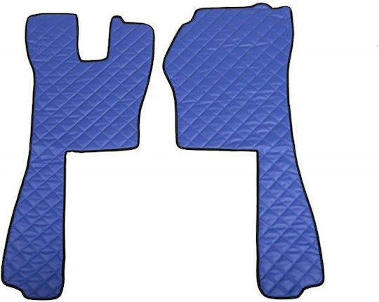 Σετ Μπροστινά και Πίσω Πατάκια Universal 3τμχ Scania R 2004-2009 Μπλε