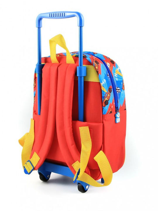 Cerda Disney Cars 3D School Bag Trolley Kindergarten Multicolour