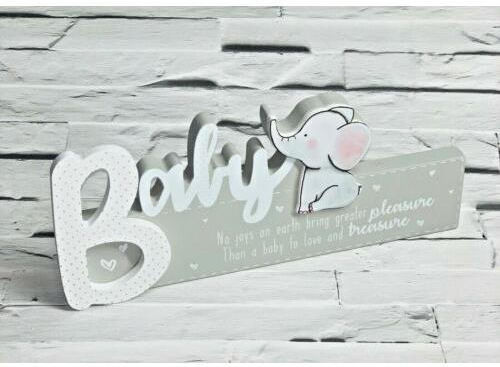 Hugs & Kisses Baby Tabletop Decorative