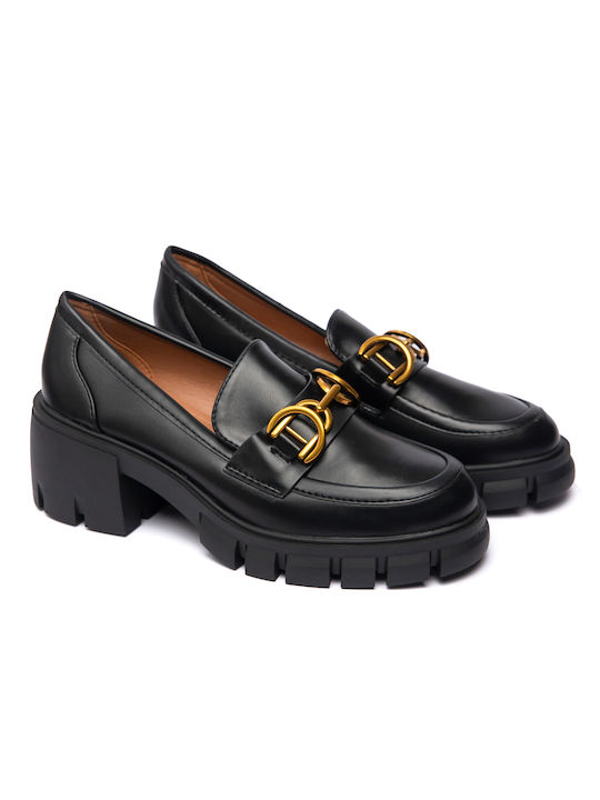 Malesa Women's Loafers in Black Color