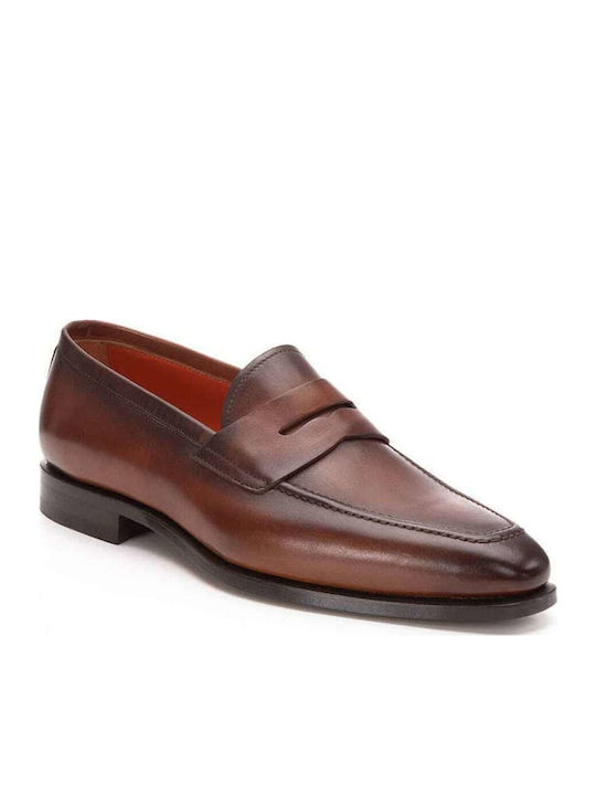 Perlamoda Men's Moccasins Brown