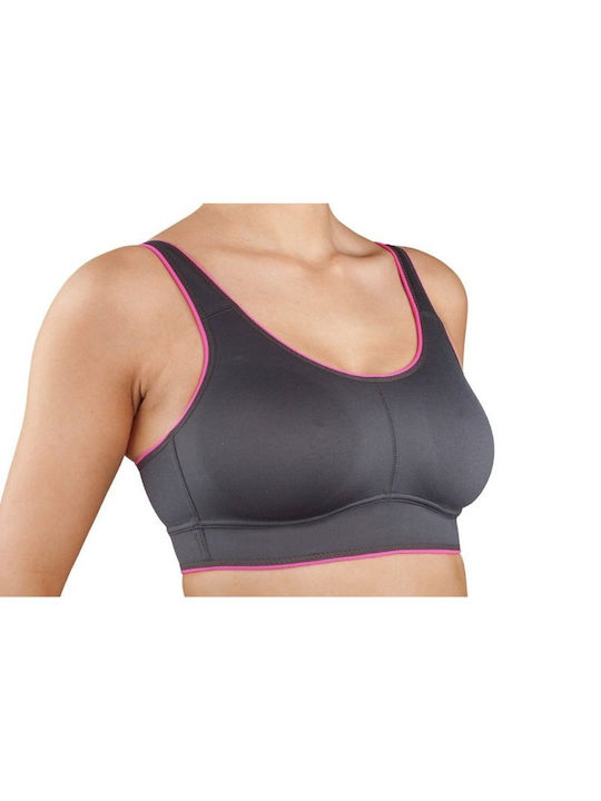 Creaciones Selene Athletic Athletic Bra without Underwire Black