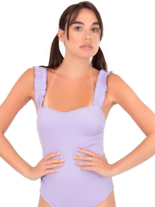 Silia D Bodysuit Purple