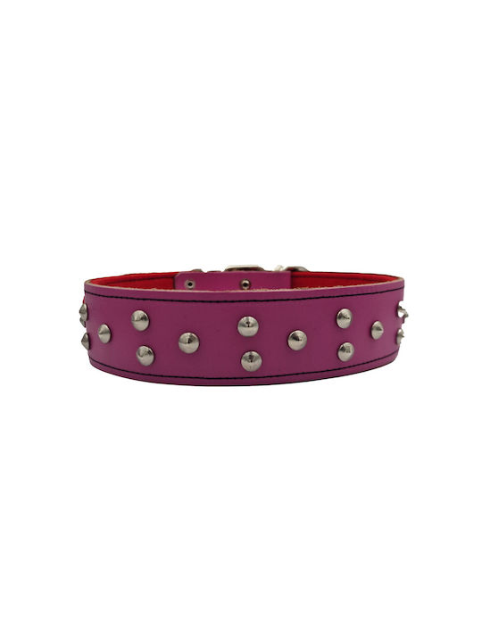 ByLeather Κολάρο Δερμάτινο σε Ροζ χρώμα Small 60cm ByLeather Κολάρο Δερμάτινο σε Ροζ χρώμα Small 60cm