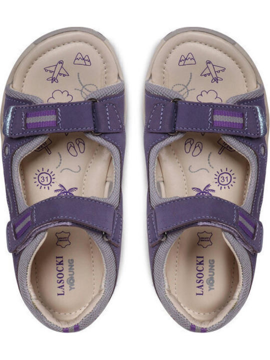 Kinder Sandalen Lila