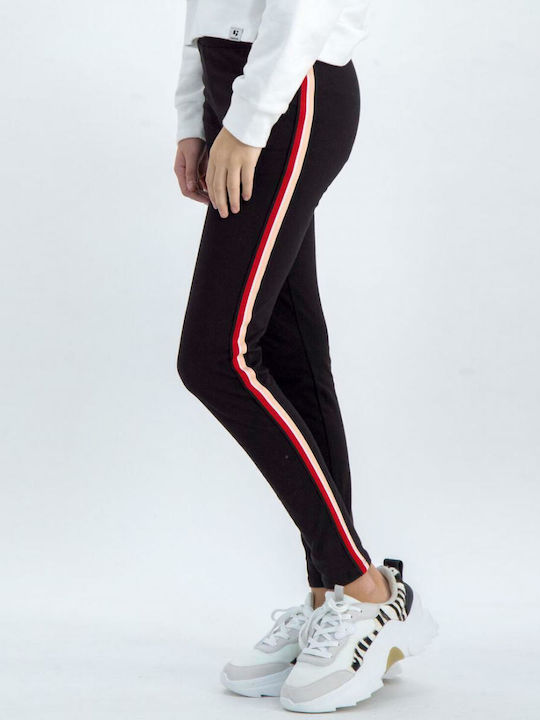 Garcia Jeans Leggings pentru Copii Long Black Stripe Legging