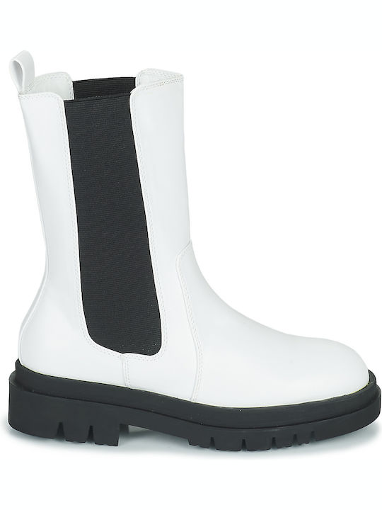 Paula Damen Chelsea-Stiefel Weiß SLH631-05-Weiß