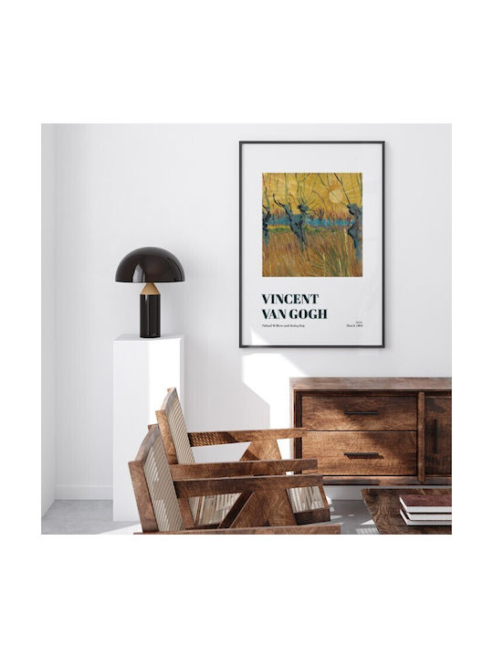 Walls Poster "pollard Willows And Setting Sun" 40x50cm