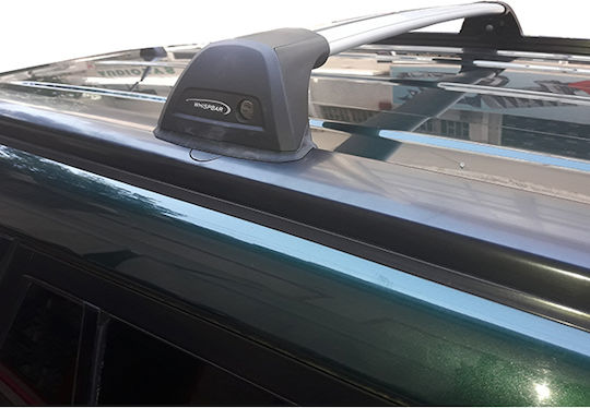 Yakima Kit für Suzuki Großer Vitara für Autos mit Werksdachstangen (mit Dachträgerfüßen) Silber