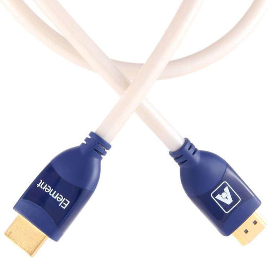 Atlas Cables Element Кабел HDMI Мъжки - HDMI Мъжки 2м Черен