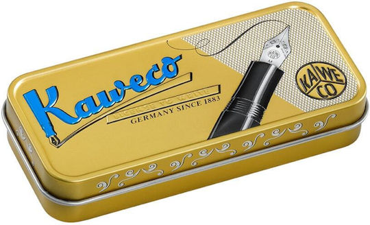 Kaweco Al Sport Stonewashed Füllfederhalter Extra breit Rot aus Aluminium mit Rot Tintenfarbe
