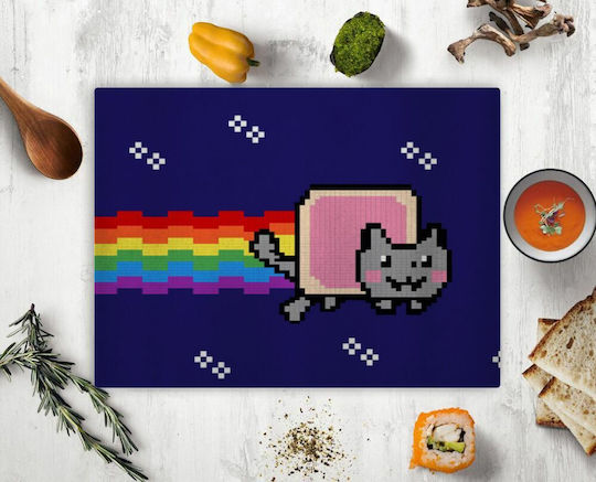 Koupakoupa Tocătoare De Bucătărie Din Sticlă 38x28cm