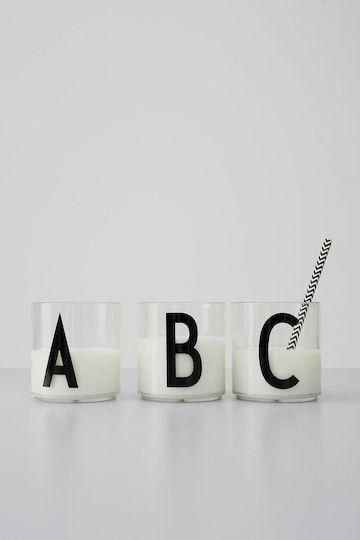 Design Letters "i'' Ποτήρι Νερού από Πλαστικό 220ml