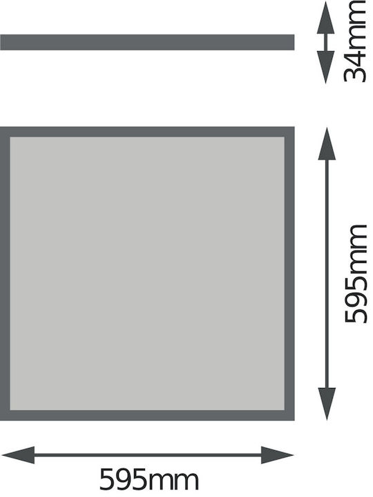 Ledvance Panel LED Panel 32W with Natural White Light
