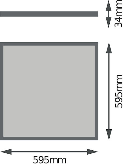 Ledvance Panel LED Panel 32W with Natural White Light