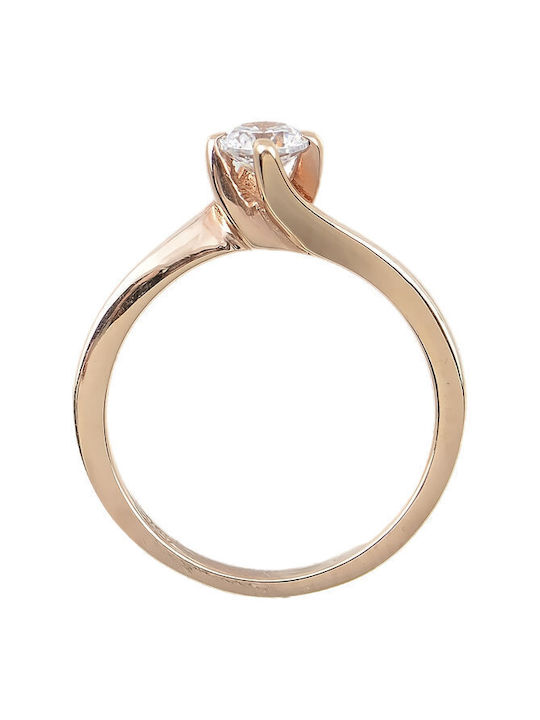 Savvidis Single Stone from Rose Gold