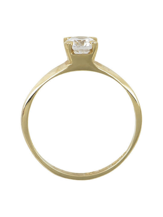 Savvidis Single Stone from Gold 14K